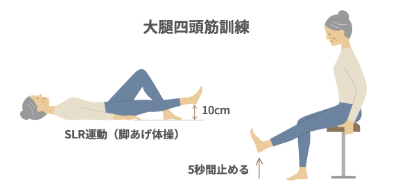 大腿四頭筋訓練